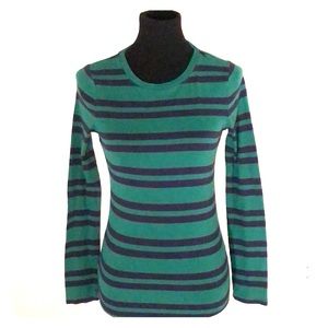 Small Merona Striped Long sleeved tee